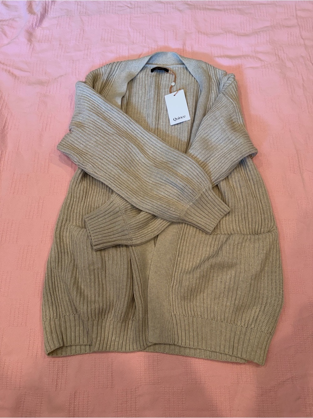 Quince Organic Cotton Open-Front Cardigan - Picture 4 of 6